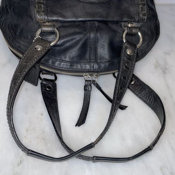 Coach Courtney Leather Dome Satchel Bag - Picture 10 of 16